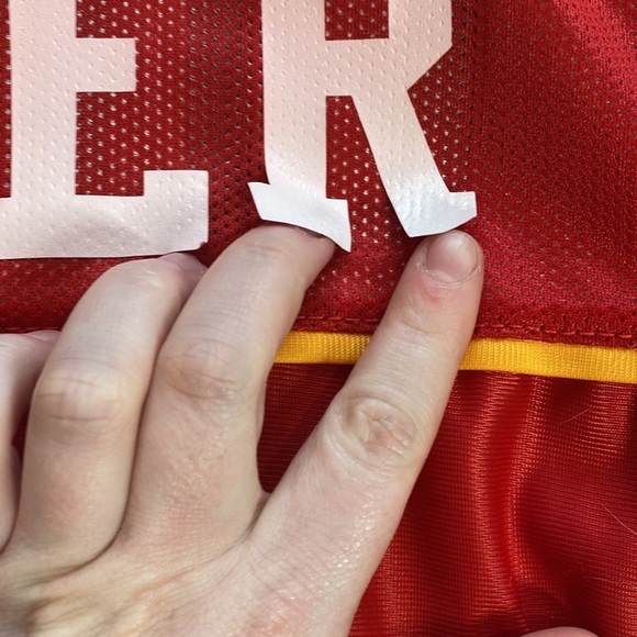 Kansas City Chiefs reversible flag football jersey youth - Picture 4 of 7